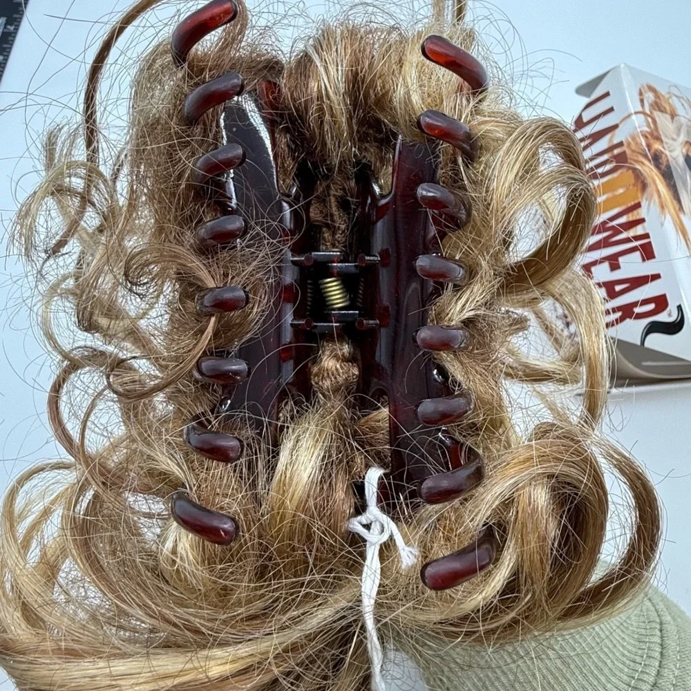 Celebrity Hairwear Prism Honey Ginger Claw Clip Ponytail Hair Piece R1425‎